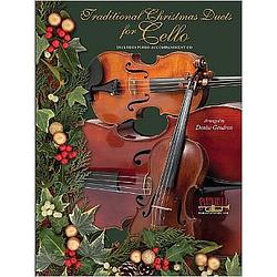 Foto van Santorella traditional christmas duets for cello + cd