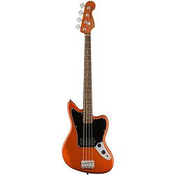 Foto van Squier fsr affinity jaguar bass h metallic orange il elektrische basgitaar