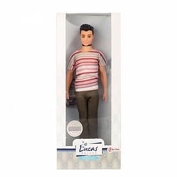 Foto van Toi-toys tienerpop man lucas 32 cm 3-delig