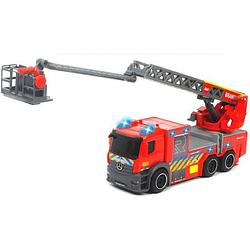 Foto van Dickie toys auto belgische brandweerwagen jongens 23 cm rood