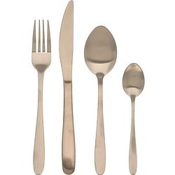 Foto van Excellent houseware bestekset tableware collection - 39-delig - zilver - rvs - 6 personen - besteksets