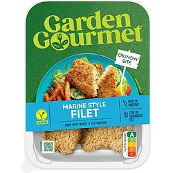 Foto van Garden gourmet visvervanger white fish fillet 180g bij jumbo