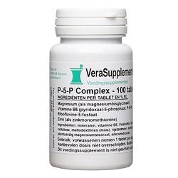 Foto van Verasupplements p-5-p complex tabletten