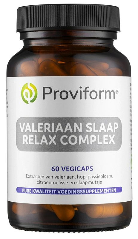 Foto van Proviform valeriaan slaap relax complex capsules