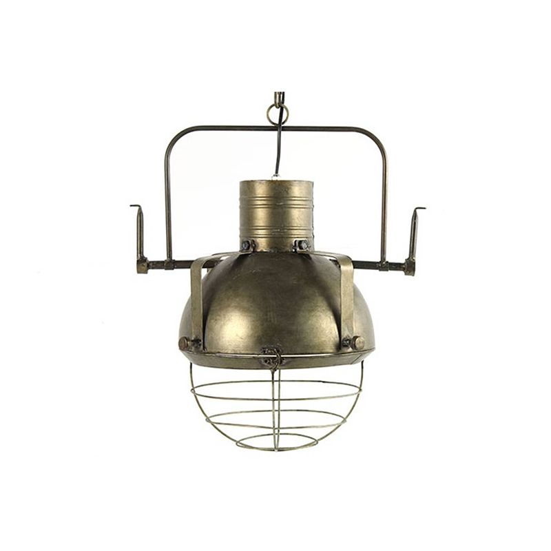 Foto van Non-branded hanglamp mattijn 43,5 x 31 x 158 cm e27 rvs goud