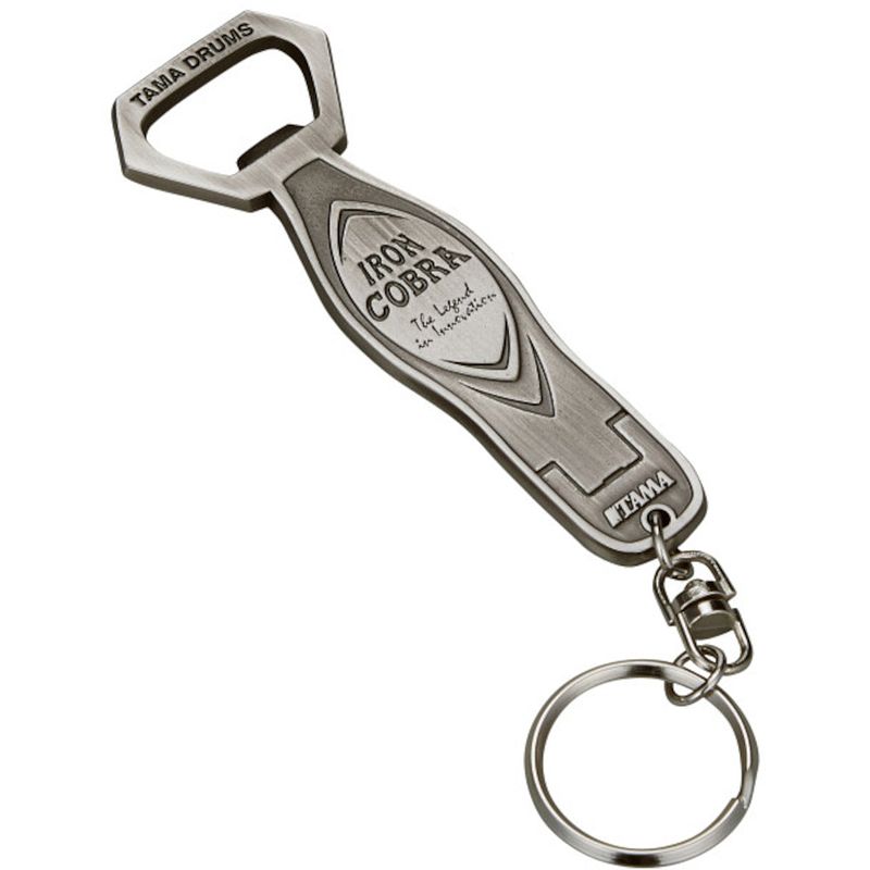 Foto van Tama iron cobra bottle opener flesopener met sleutelhanger