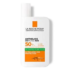 Foto van La roche-posay anthelios uvmune 400 invisible fluide oil control spf50+