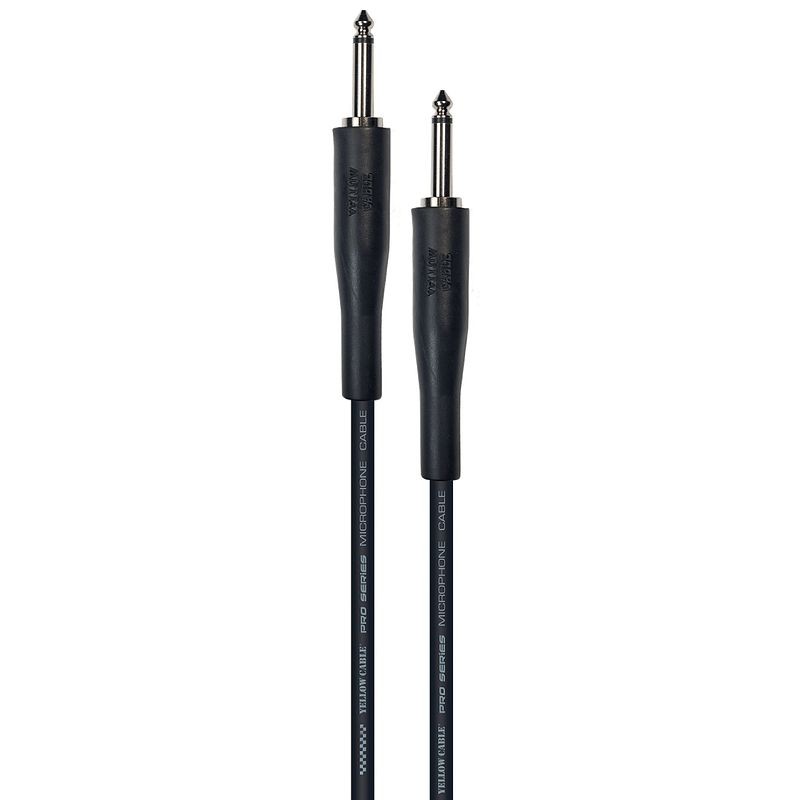 Foto van Yellow cable g66d ergoflex, instrumentkabel 6.3mm ts jack - jack, 6 meter