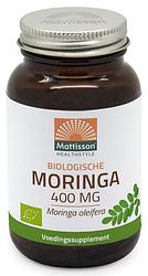 Foto van Mattisson healthstyle biologische moringa 400mg capsules
