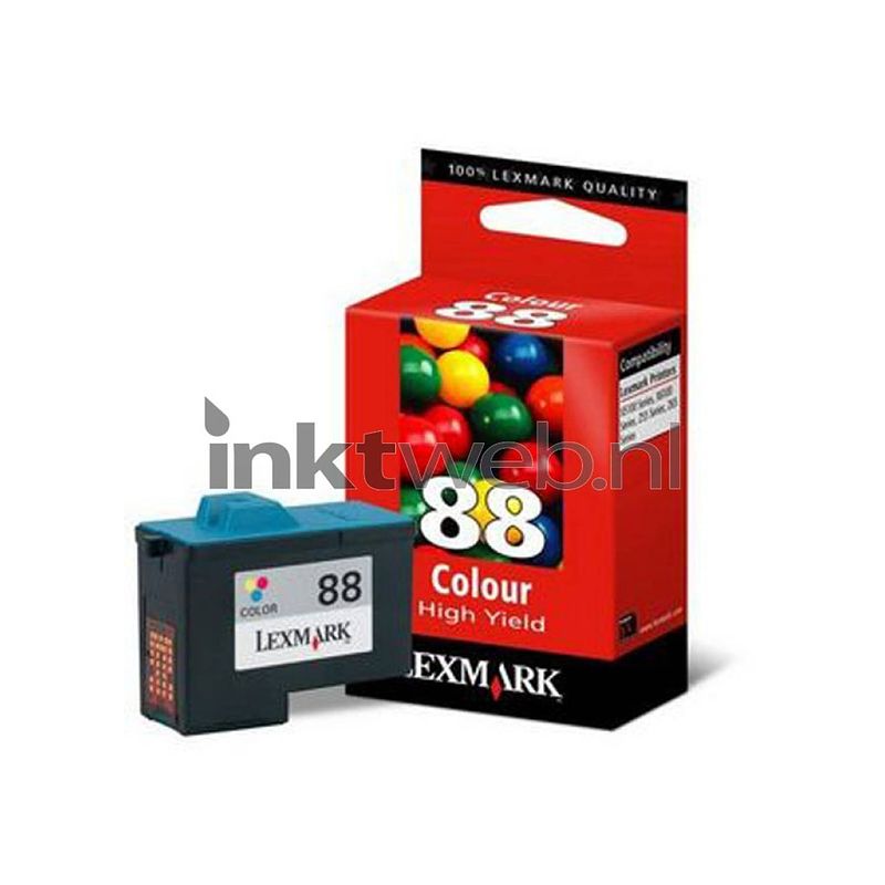 Foto van Lexmark 88 kleur cartridge