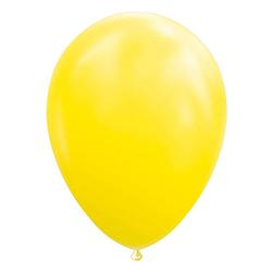Foto van Wefiesta ballonnen 30 cm latex geel 10 stuks
