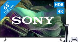Foto van Sony bravia kd-65x85l (2023) + playstation 5
