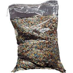 Foto van Grootverpakking gekleurde confetti 15 kg - confetti