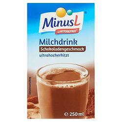 Foto van Minusl lactosevrije melkdrank chocoladesmaak uht 250ml bij jumbo