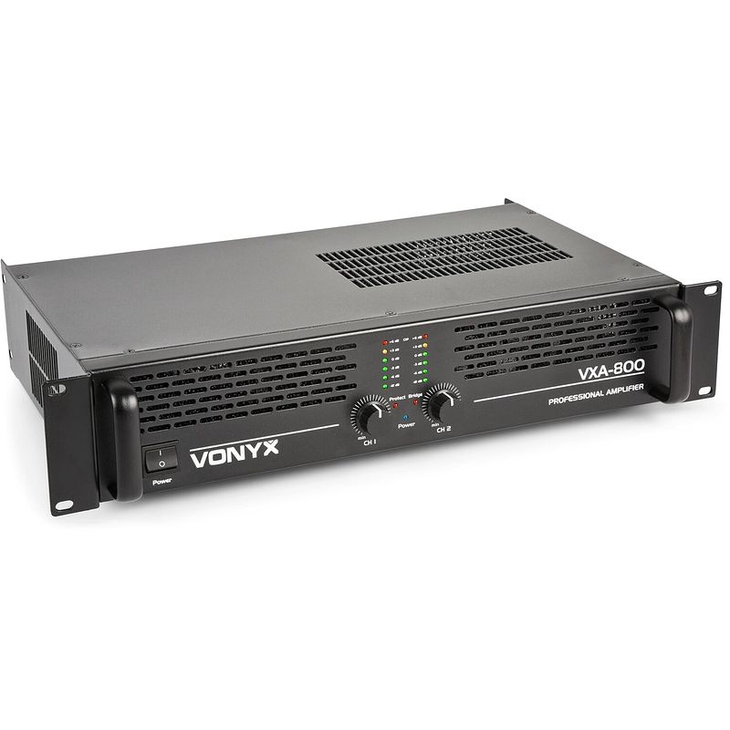 Foto van Vonyx vxa-800 ii versterker 2x 400w @ 4 ohm