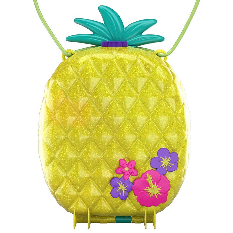 Foto van Mattel - polly pocket polly lila ananas tasje