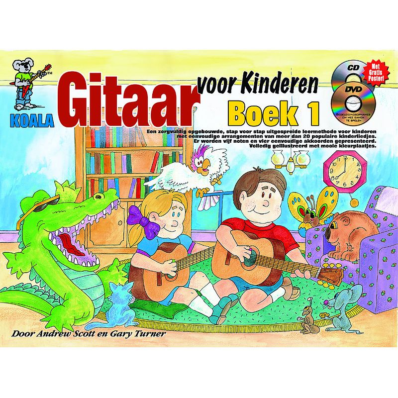 Foto van Koala gitaar voor kinderen boek 1