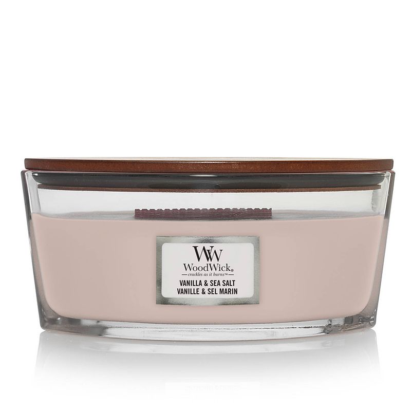 Foto van Ww vanilla & sea salt ellipse candle