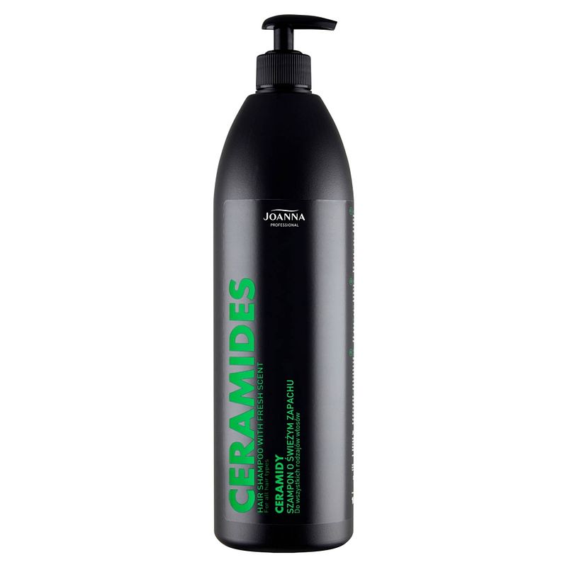 Foto van Ceramides hair shampoo shampoo met frisse geur 1000ml