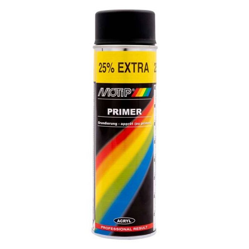 Foto van Spuitbus 500ml primer zwart