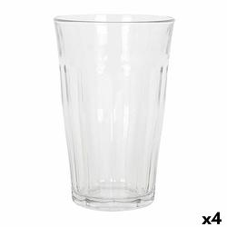 Foto van Glazenset duralex picardie transparant 500 ml 6 onderdelen (4 stuks)