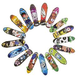 Foto van Decopatent® 48 stuks vinger skateboard - fingerboard - mini skateboard