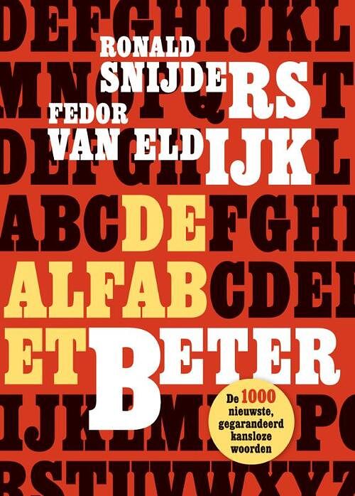 Foto van De alfabetbeter - fedor van eldijk, ronald snijders - paperback (9789463361118)