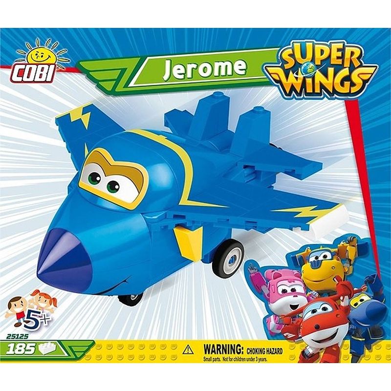 Foto van Cobi super wings bouwpakket jerome blauw 185-delig (25125)