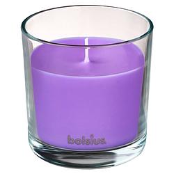 Foto van Bolsius geurkaars true scents lavendel 9,7 cm glas/wax paars
