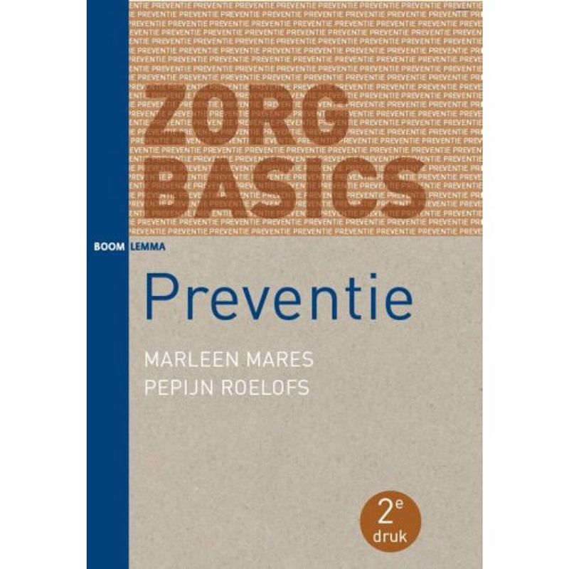 Foto van Preventie - zorgbasics