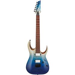 Foto van Ibanez rga42hpqm high performance blue iceberg gradation elektrische gitaar