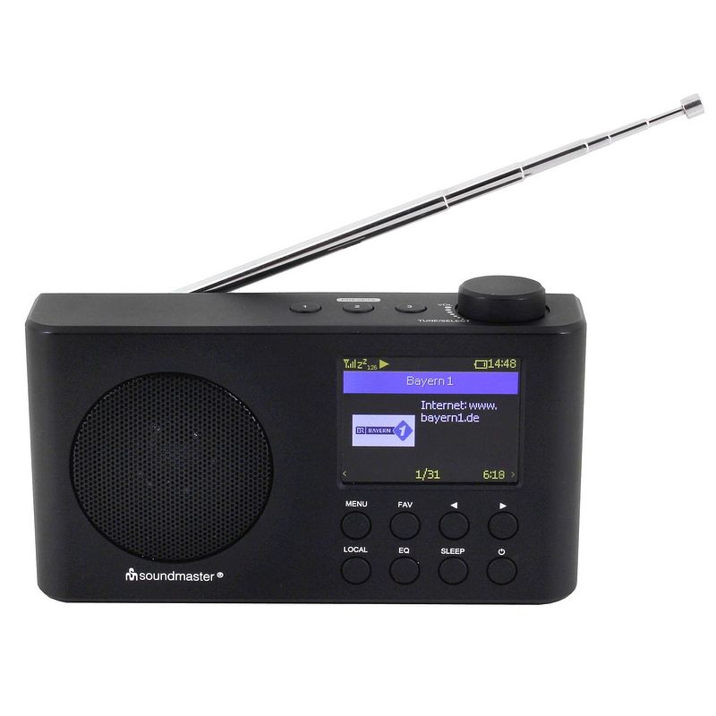 Foto van Soundmaster ir6500sw portable internet-, dab+ en fm-radio