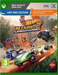 Foto van Hot wheels unleashed 2 turbocharged - day one edition xbox one en xbox series x