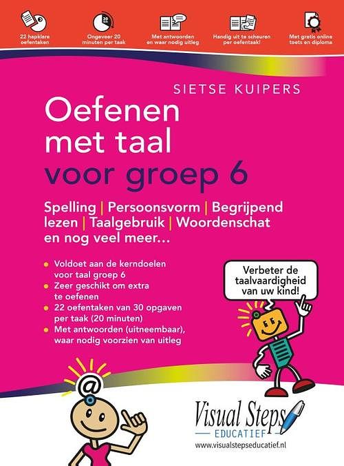 Foto van Oefenen met taal voor groep 6 - sietse kuipers - paperback (9789059056053)