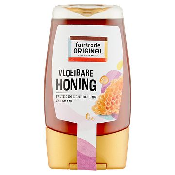 Foto van Fairtrade original vloeibare honing 250g bij jumbo