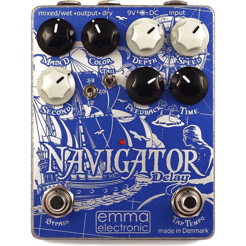 Foto van Emma electronic navigator delay met tap tempo