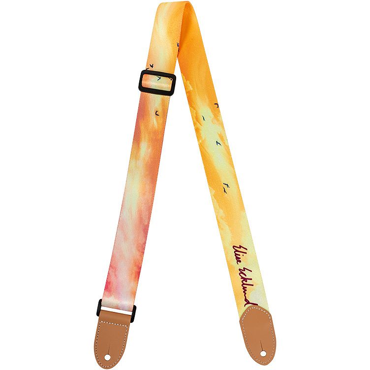 Foto van Flight s35 sunset elise ecklund signature ukulele strap draagband voor ukelele