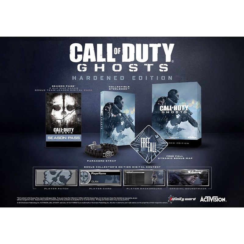 Foto van Xbox 360 call of duty: ghosts hardened edition