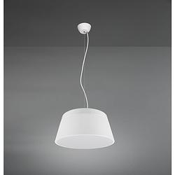 Foto van Moderne hanglamp baroness - metaal - wit