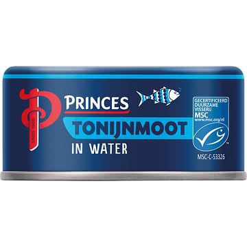 Foto van Princes tonijnmoot in water 160g msc bij jumbo