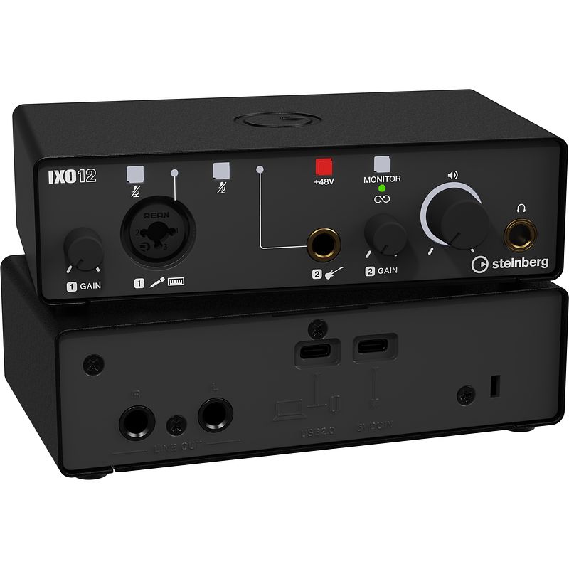 Foto van Steinberg ixo12 usb-c audio interface black