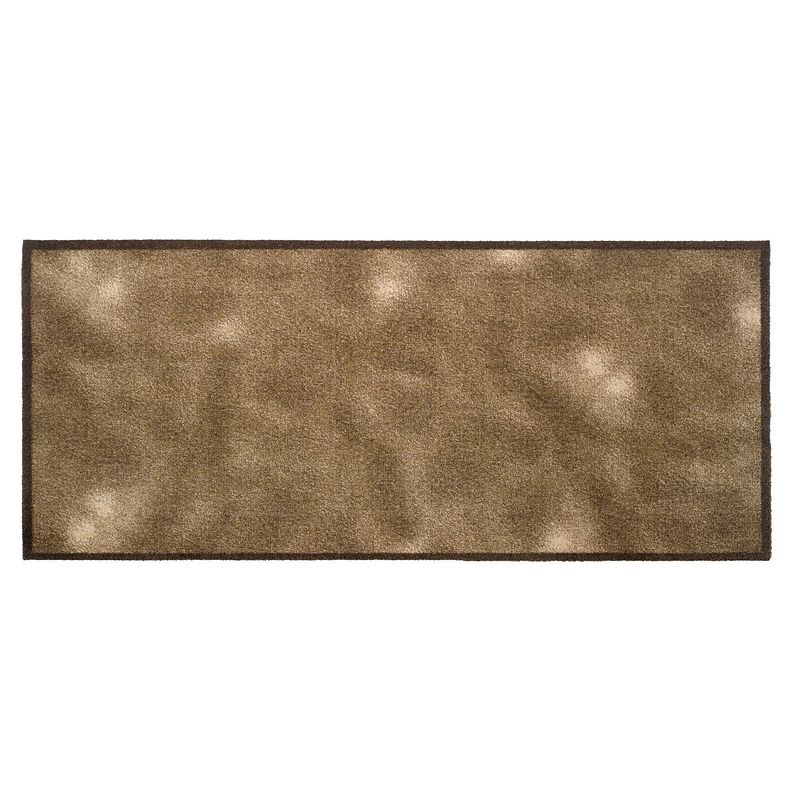 Foto van Binnenmat hoogpolig universal shades beige 67x150 cm