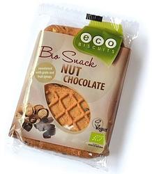 Foto van Eco biscuit nut chocolate bio snack 45gr