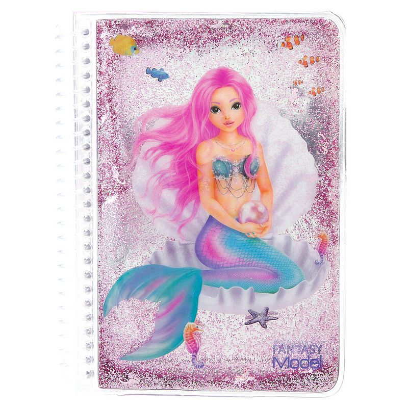Foto van Fantasy model spiraalboekje mermaid roze