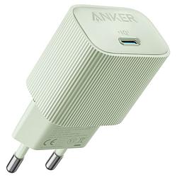 Foto van Anker 511 nano 4 wall charger 30w 1c euplug oplader groen