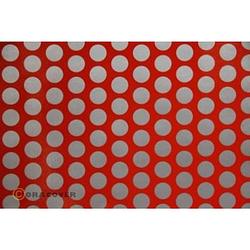 Foto van Oracover orastick fun 1 45-022-091-002 plakfolie (l x b) 2 m x 60 cm lichtrood, zilver