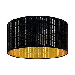 Foto van Eglo varillas plafondlamp - 1 lichts - ø47,5 cm - e27 - zwart