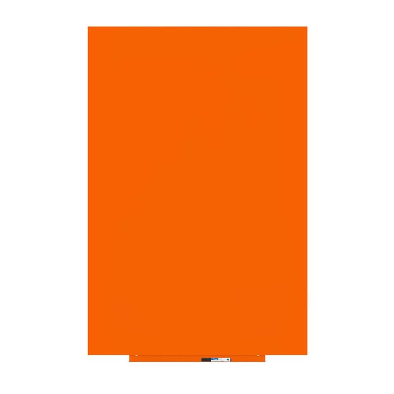 Foto van Skin whiteboard 100x150 cm - oranje