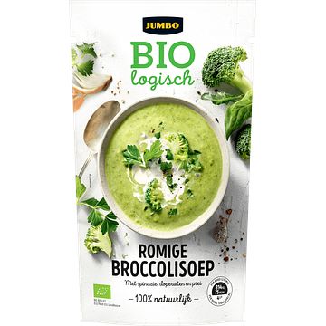 Foto van Jumbo romige broccolisoep biologisch 570ml