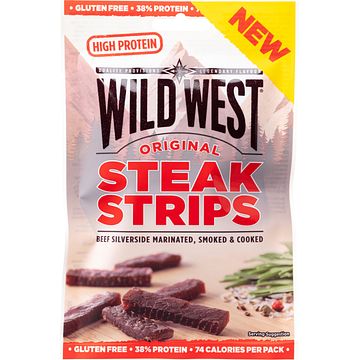 Foto van Wild west steak strips original 25g bij jumbo